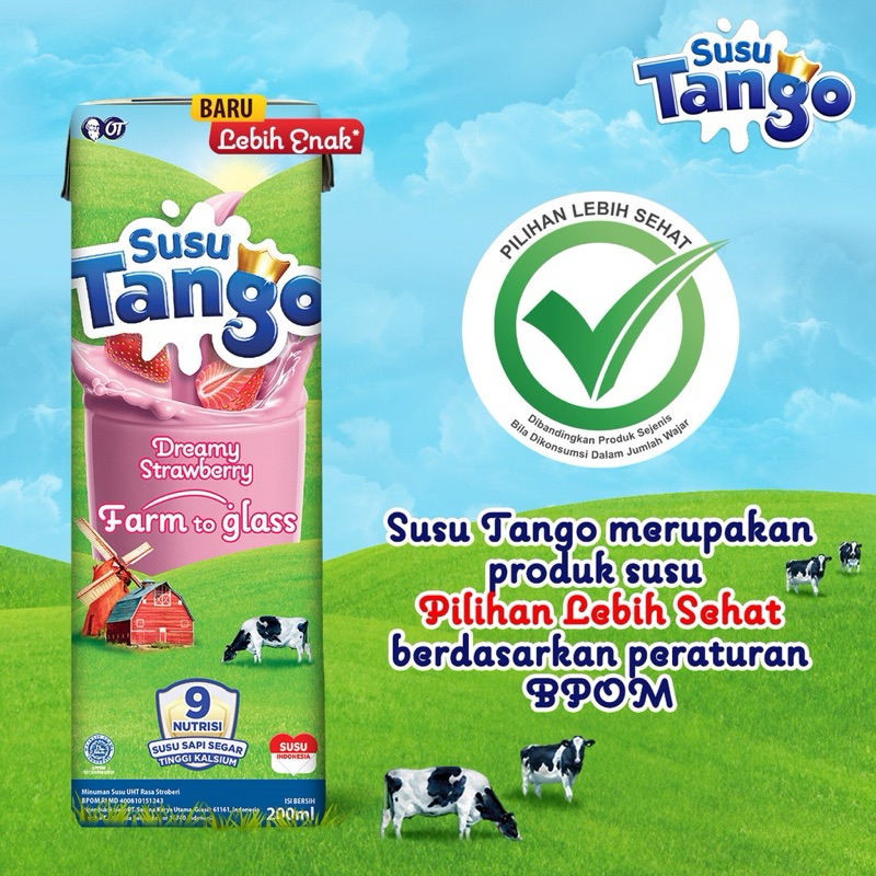 

PROMO 3pc SUSU TANGO RASA STRAWBERRY 200ml