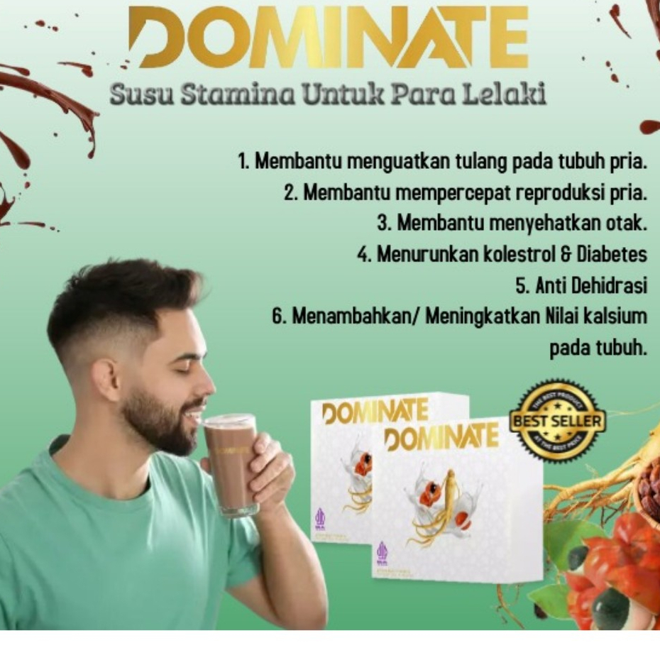 

Original Susu Dominate 4 Pack Isi 40 Sachet || Susu Kambing Etawa Untuk Kesehatan Stamina