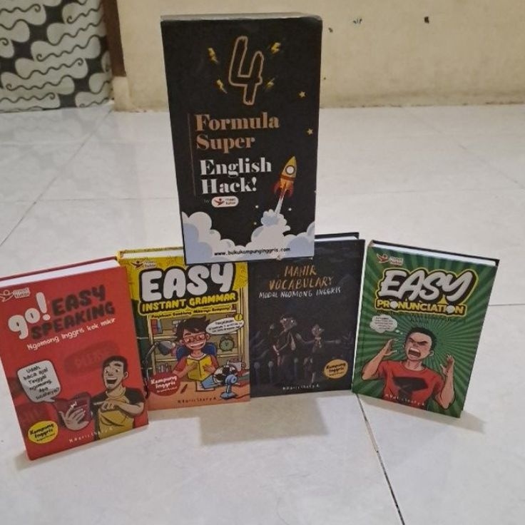 Spesial Paket hemat 4 english hack  kampung inggris