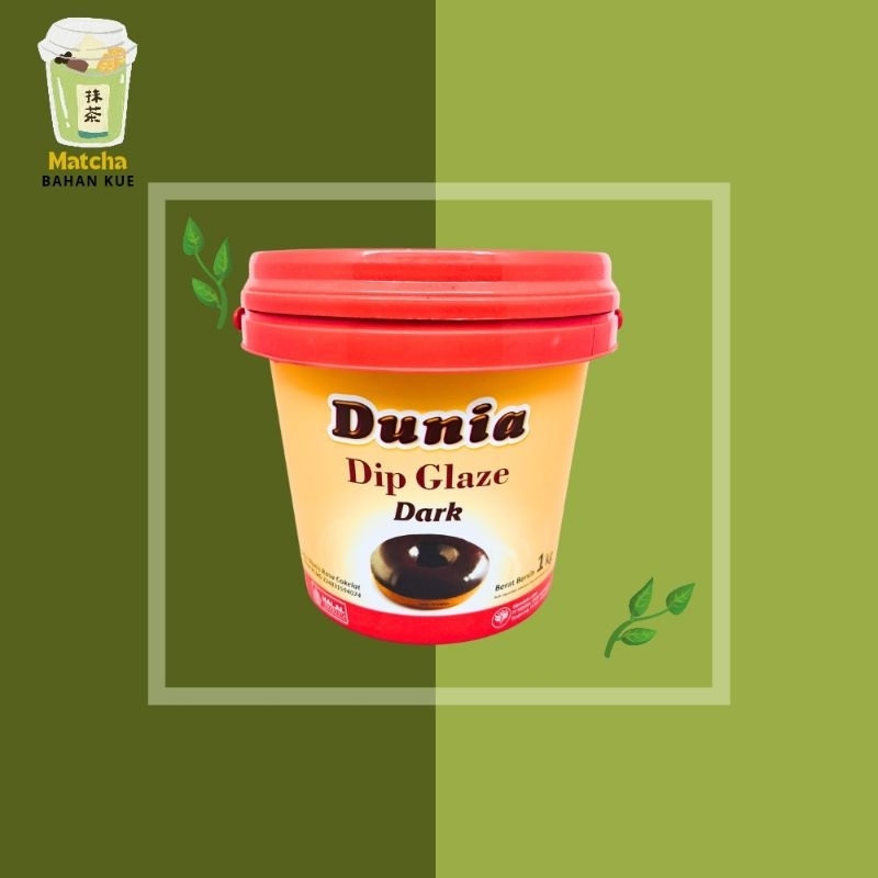

Dunia Dip Glaze ECO Cokelat 1 KG - Topping Selai Donat Roti Kue