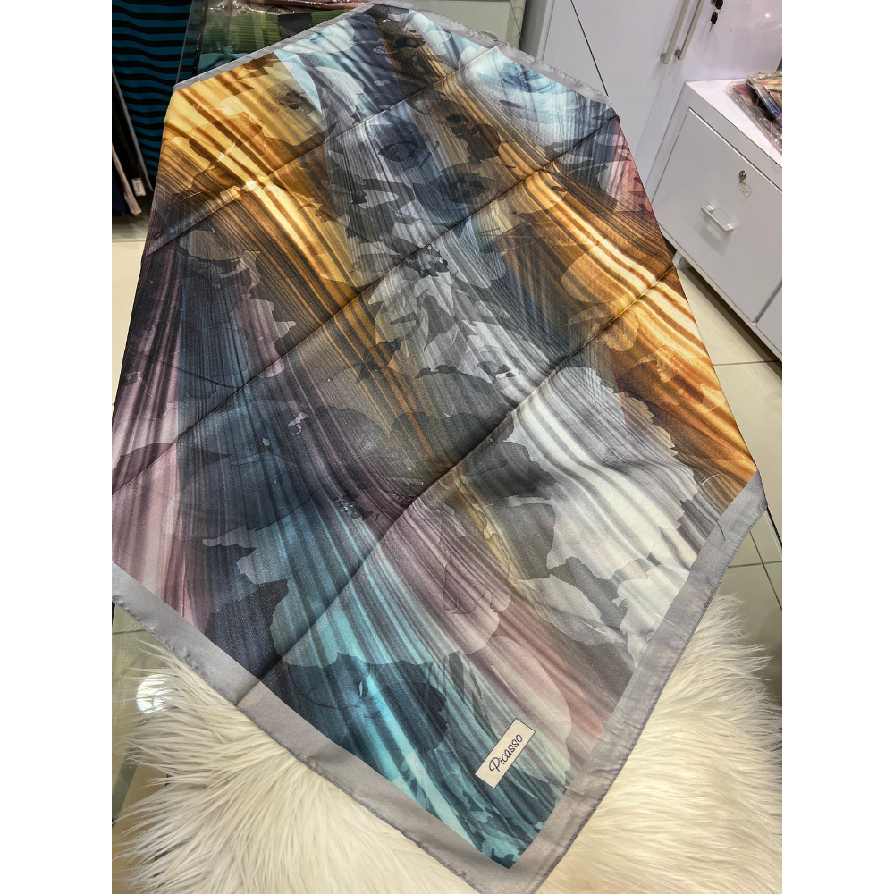 Picasso Milano Hijab Segi Empat Rayon Silk Crystal 90cm PIM90R143