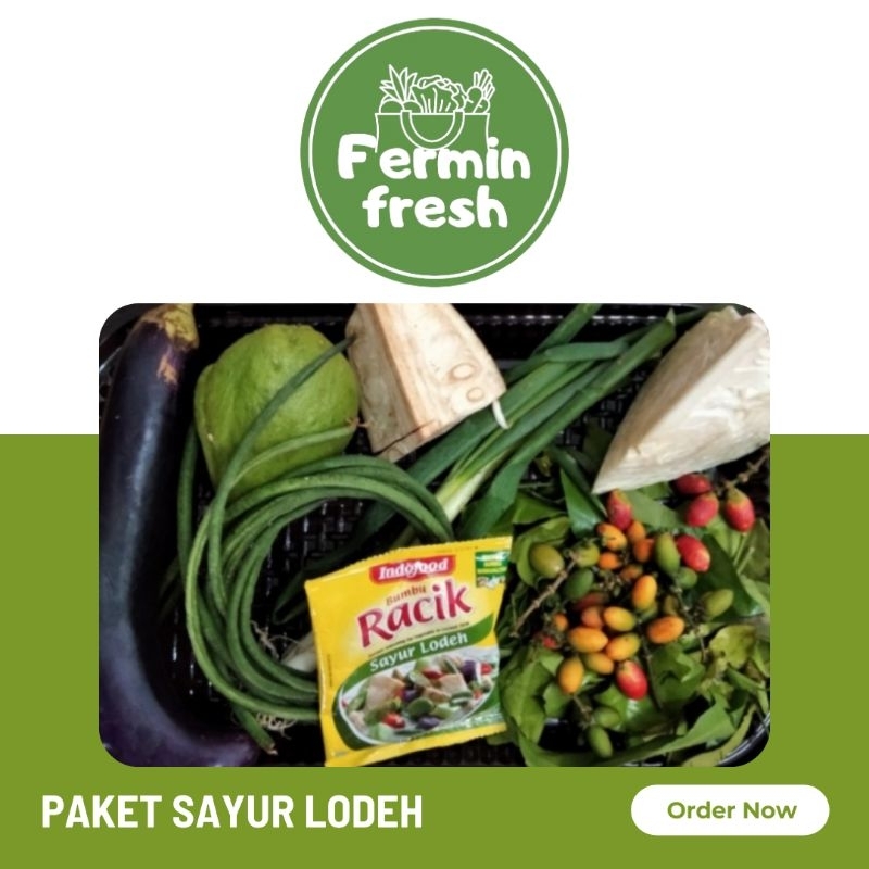 

Fermin Fresh, Paket sayur lodeh 1 paket