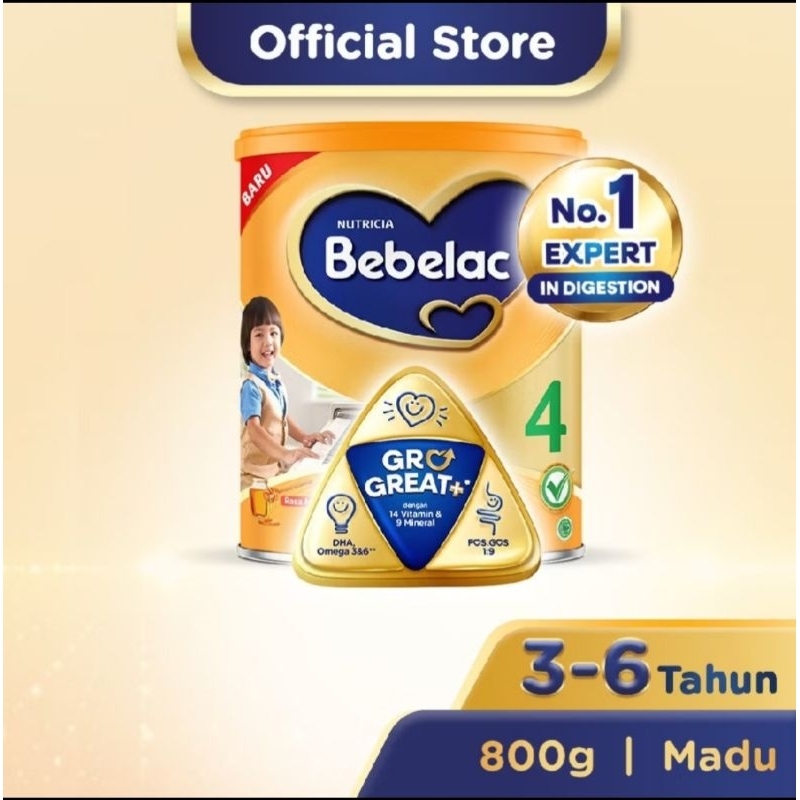 

Bebela 4 madu susu pertumbuhan 800gr