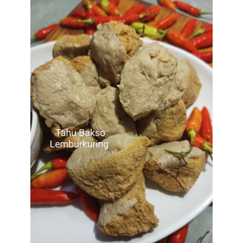 

3PAK(36pcs) TAHU BAKSO Lemburkuring, isi 3pak paket hemat (isi tiap pak 12pcs)