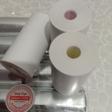 

Sale thermal paper roll ukuran 58X3 1pak isi 1pcs cokok untuk semua mesin printer bluetooth 58mm