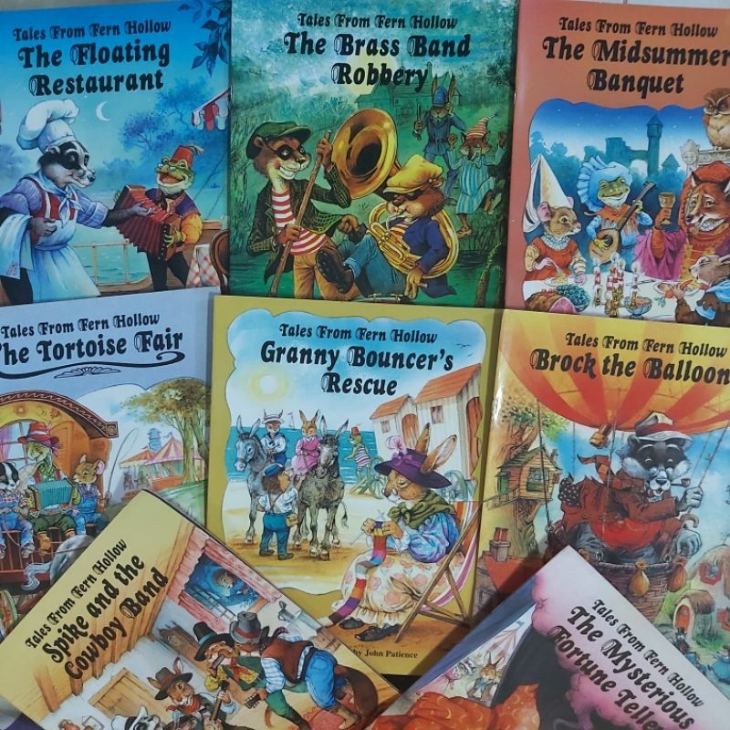 Buku Original ● Cerita Klasik Anak Langka Bahasa Inggris ☆ Tales Form Fern Hollow ■ JOHN PATIENCE