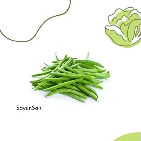 

Buncis segar / kacang sop