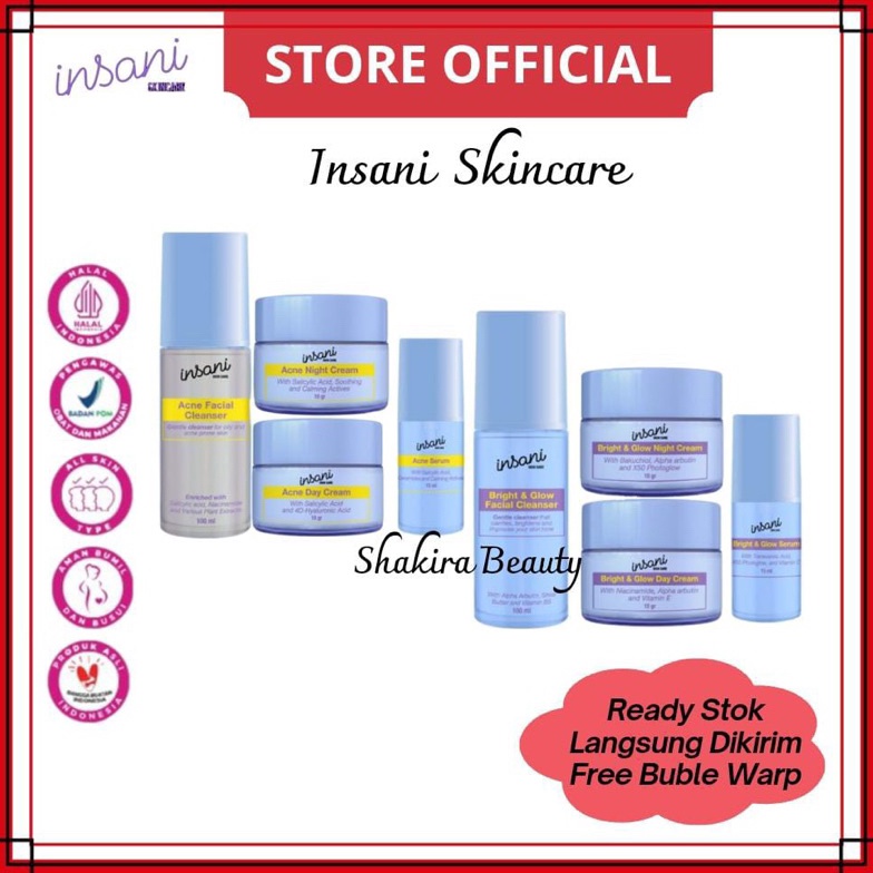 INSANI SKINCARE INSANI BEAUTY SKINCARE PAKET PERAWATAN WAJAH GARANSI ORIGINAL TERMURAH o N3X6