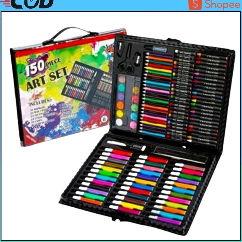 

Crayon Anak Set 15 pcs Set Spidol Alat Menggambar Mewarnai Pensil Art l H8F9