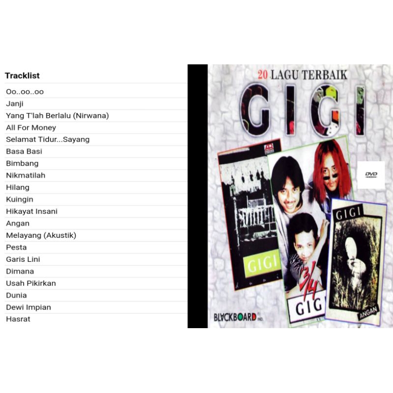 gigi dvd 20 lagu terbaik 1997