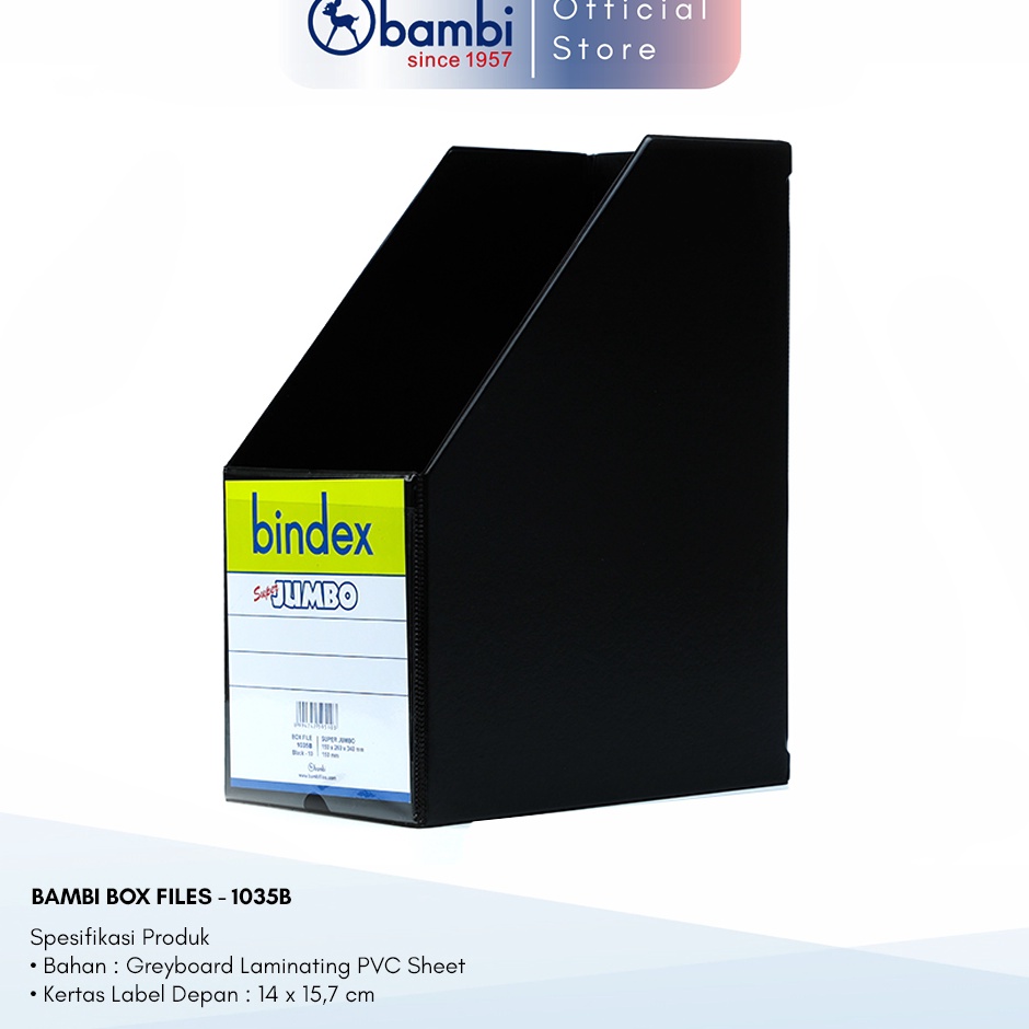 

Bindex Box File Magazine JUMBO SIZE 15 cm All Colour Box Arsip Box Storage Box Dokumen kode 135B w Y5M5