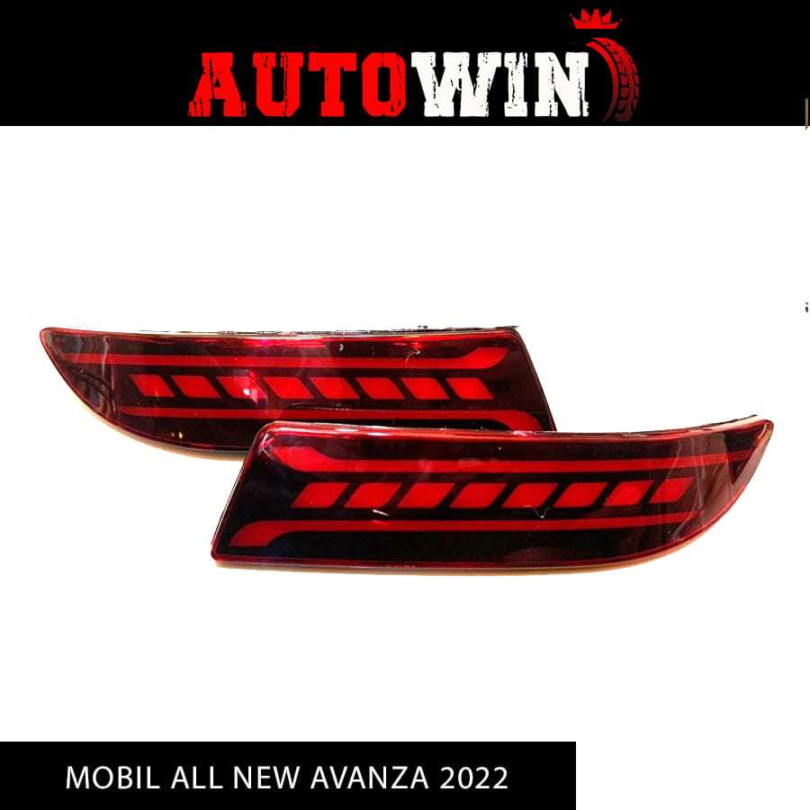 LAMPU REFLEKTOR LED BUMPER MATA KUCING MOBIL ALL NEW AVANZA 2022