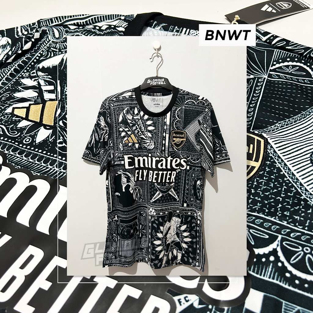 Jersey Original Arsenal Prematch Ian Wright 2023/2024 BNWT - IQ2464