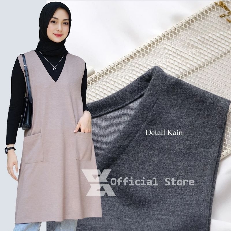 Cardigan Rompi Panjang Atasan Wanita Kekinian Model Baju Korean