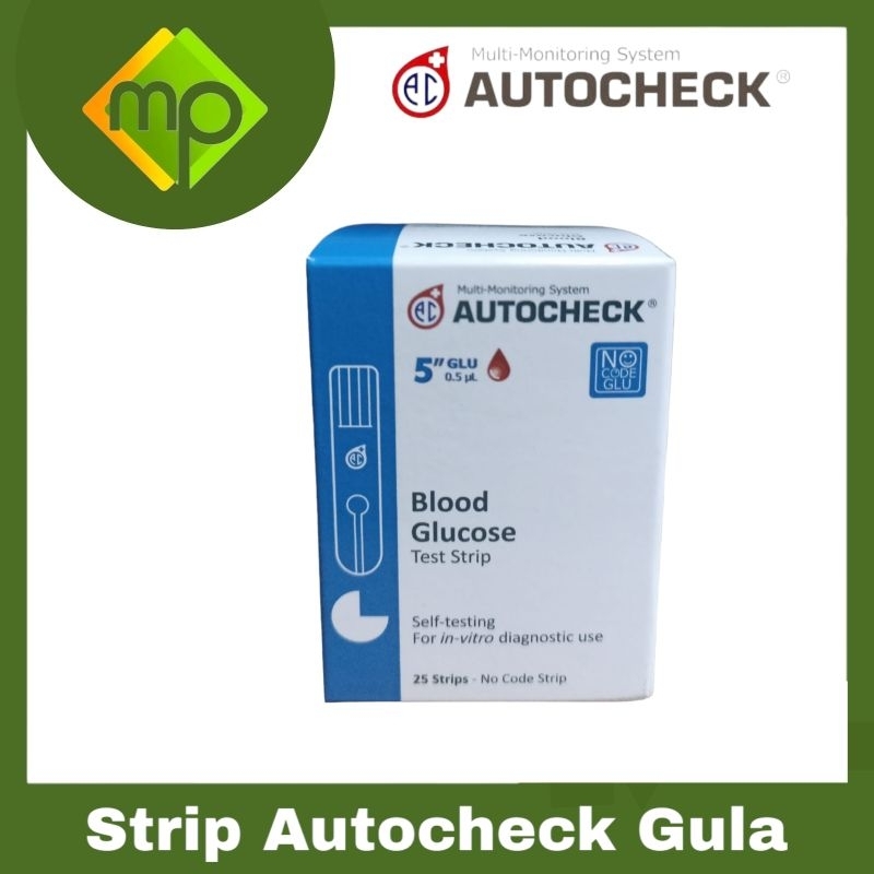 Strip Autocheck Gula Darah  Isi Ulang Autocheck Gula  Refill Autocheck Gula