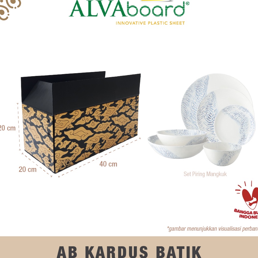 

Cashback Kardus Packaging ALVAboard Box Batik Motif Megamendung Ukuran 4x2x2 cm P x L x T