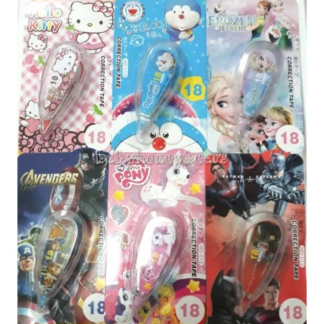 

EKSKLUSIF Correction tape karakter tipex karakter