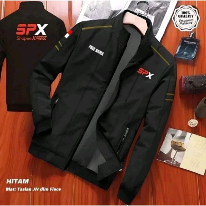 JAKET KURIR SPX EXPRESS / JAKET WINTER RUBBY / JAKET KURIR PAKET / JAKET DRIVER / SHOPEE EXPRESS / J