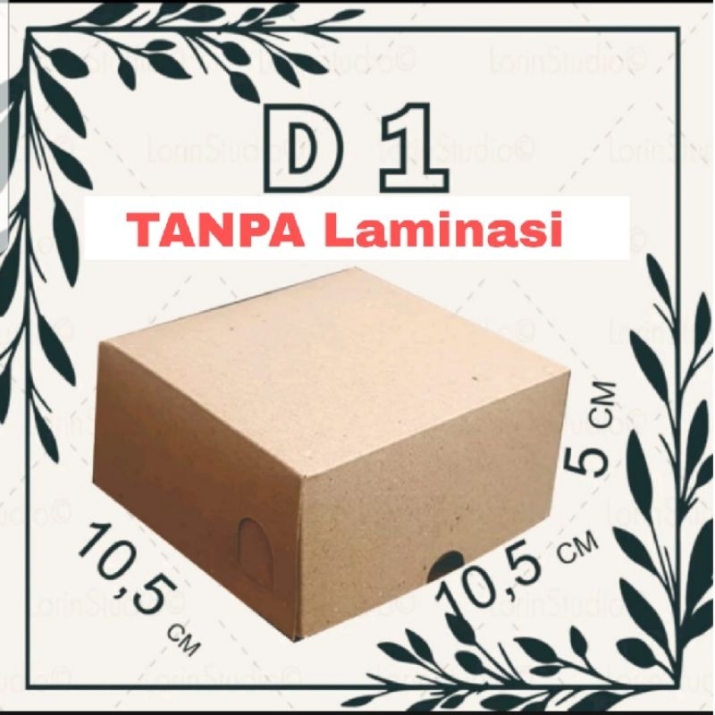 

Donat 1 tanpa laminasi isi 100 dos ukr 10.5x10.5x5.5 Kraft