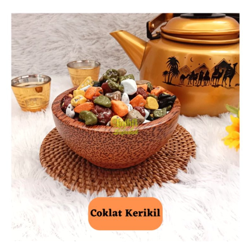 

Coklat kerikil/coklat batu/coklat oleh-oleh haji umroh