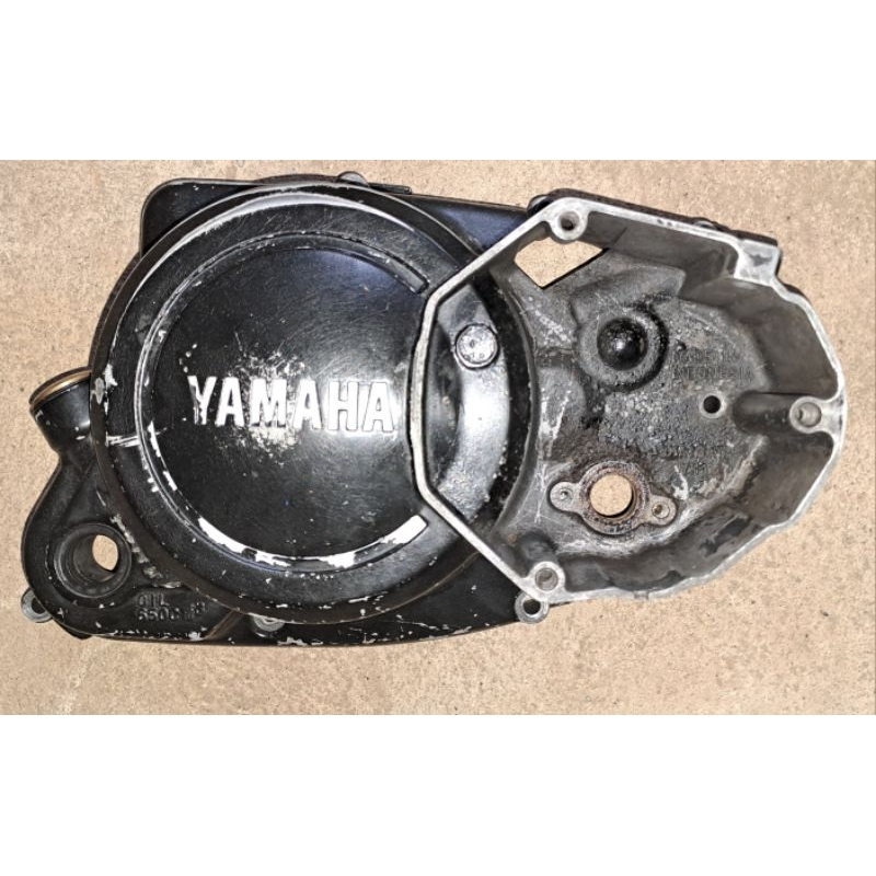 blok bak cover mesin kanan rx king original copotan motor