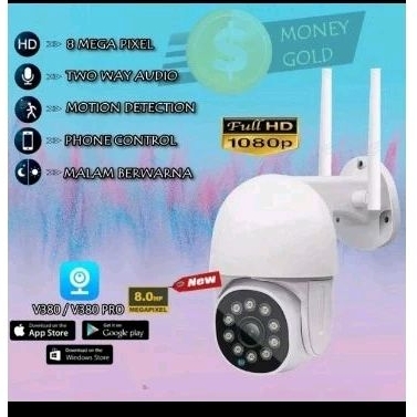 Smart Cctv V380 Outdoor Bisa Putar 360