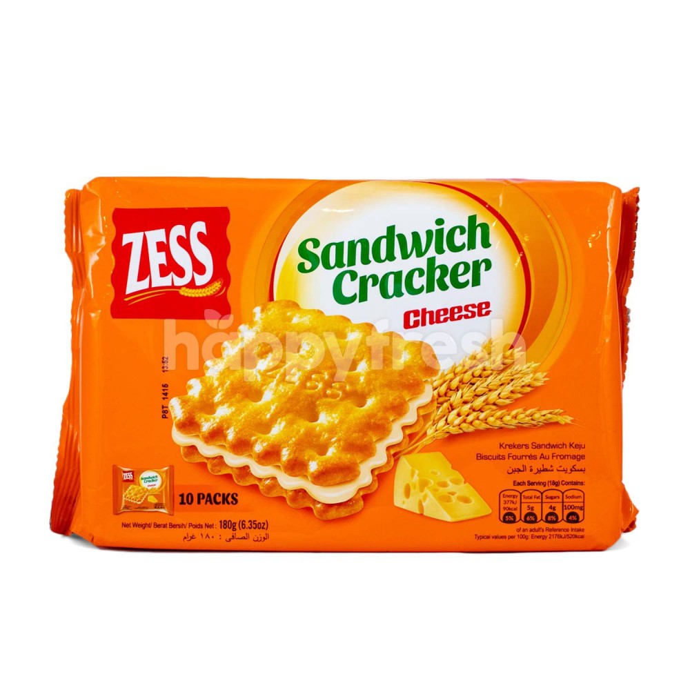 

Zess Sandwich Cracker Cheese 180 gr