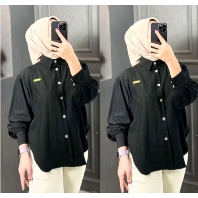 RIDA BLOUSE CRINKLE AIRFLOW//BLOUSE CRINKLE AIRFLOW Terbaru