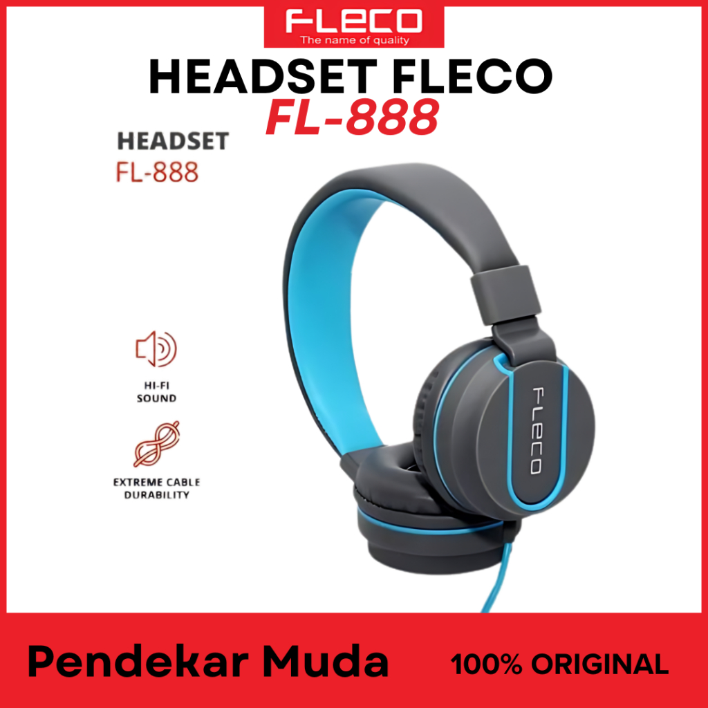 Headset murah berkualitas FLECO FL-888
