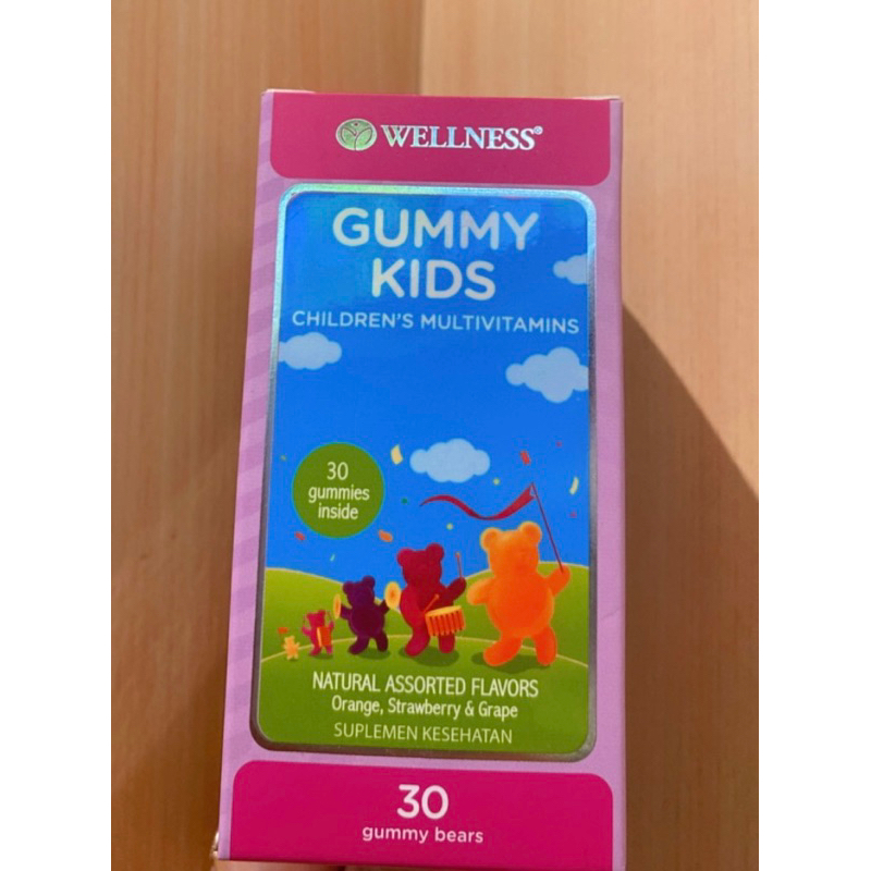 wellness gummy kids multivitamin 30