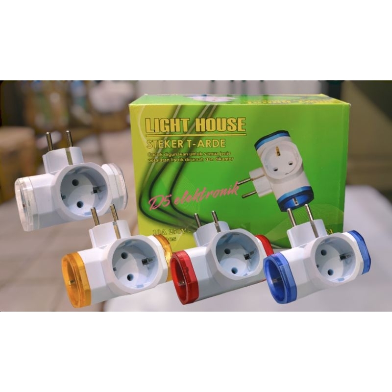 Steker T Arde + Saklar Tofuda dan steker T arde Tofuda