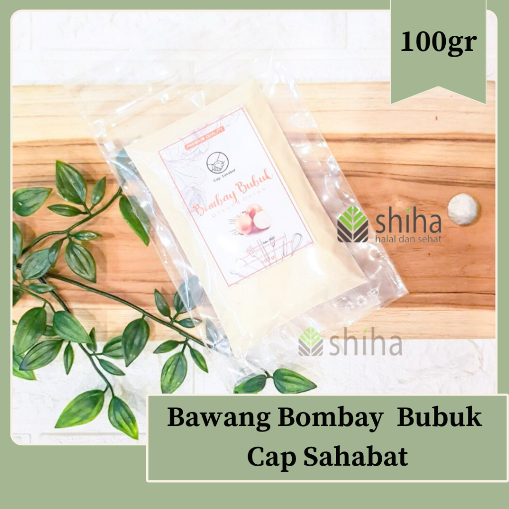 

Bawang Bombay Bubuk / Ground Onion 100gr Cap Sahabat