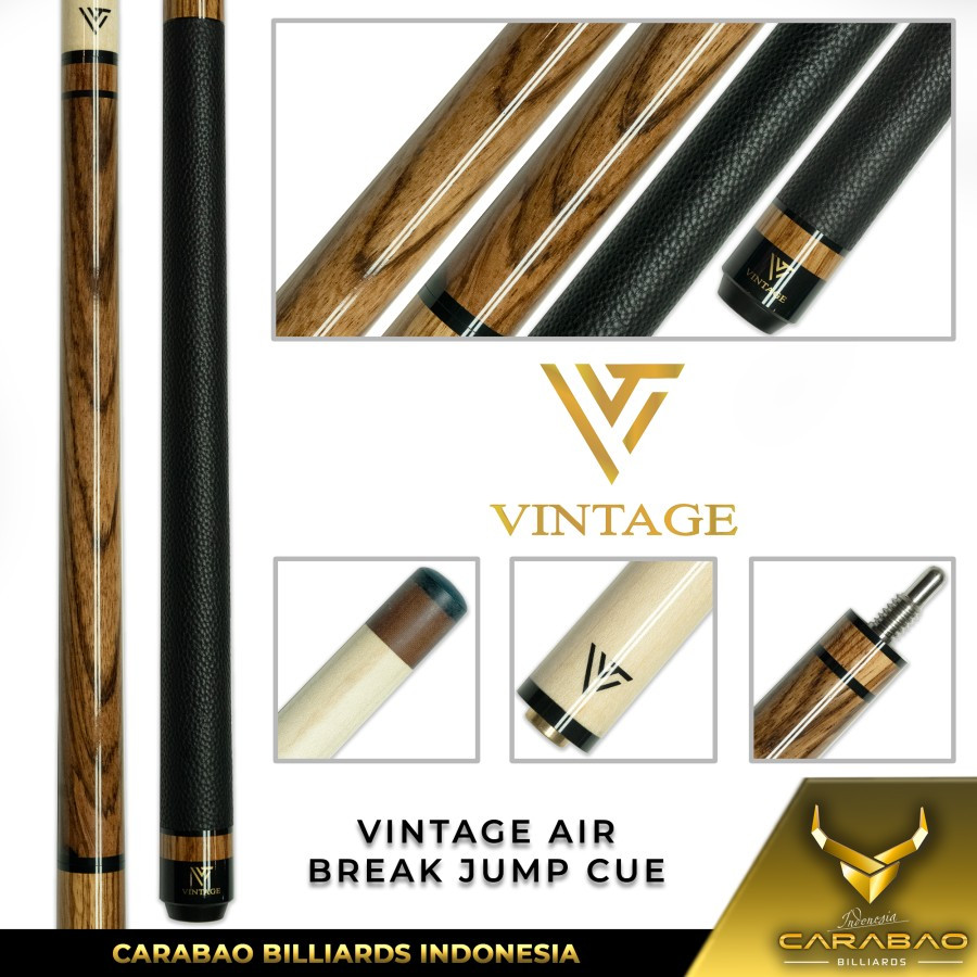 VINTAGE JUMP BREAK CUE STICK BILLIARD [VINTAGEJB]