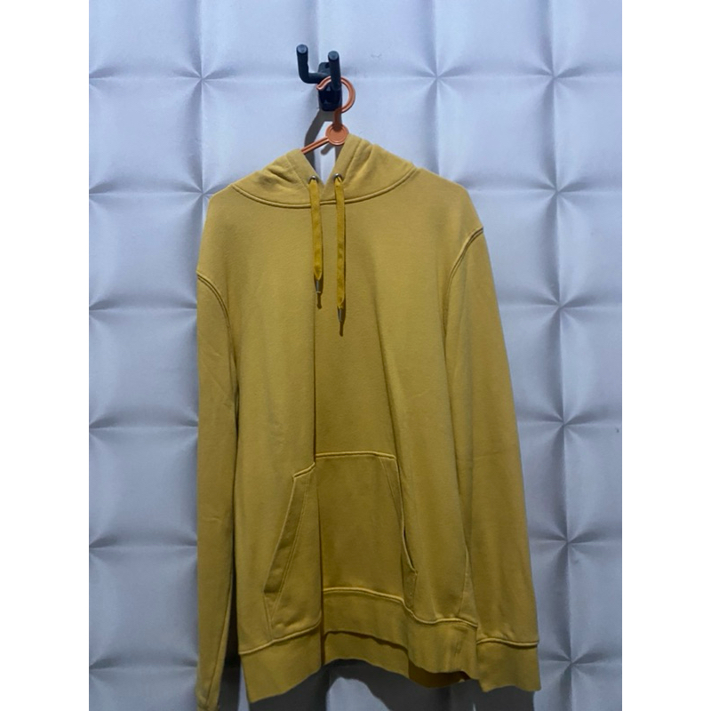 Hoodie Polos H&M Kuning Size: S (SECOND/PRELOVE)