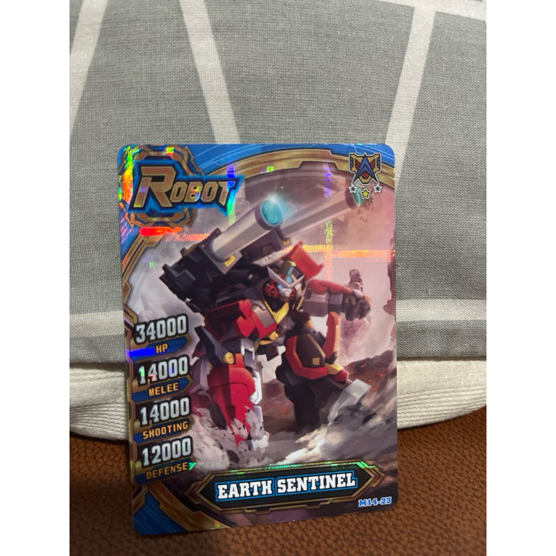 kartu Hero Of Robots ori Earth Sentinel