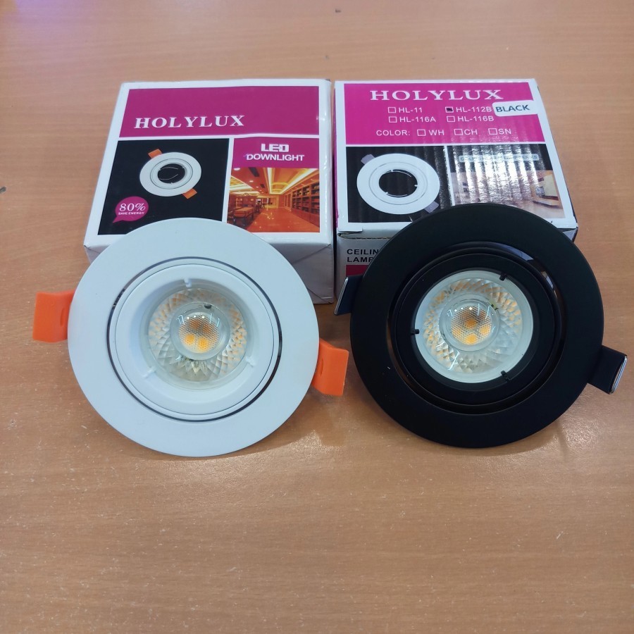 HOLYLUX LAMPU LED SPOTLIGHT 5W / 5 WATT