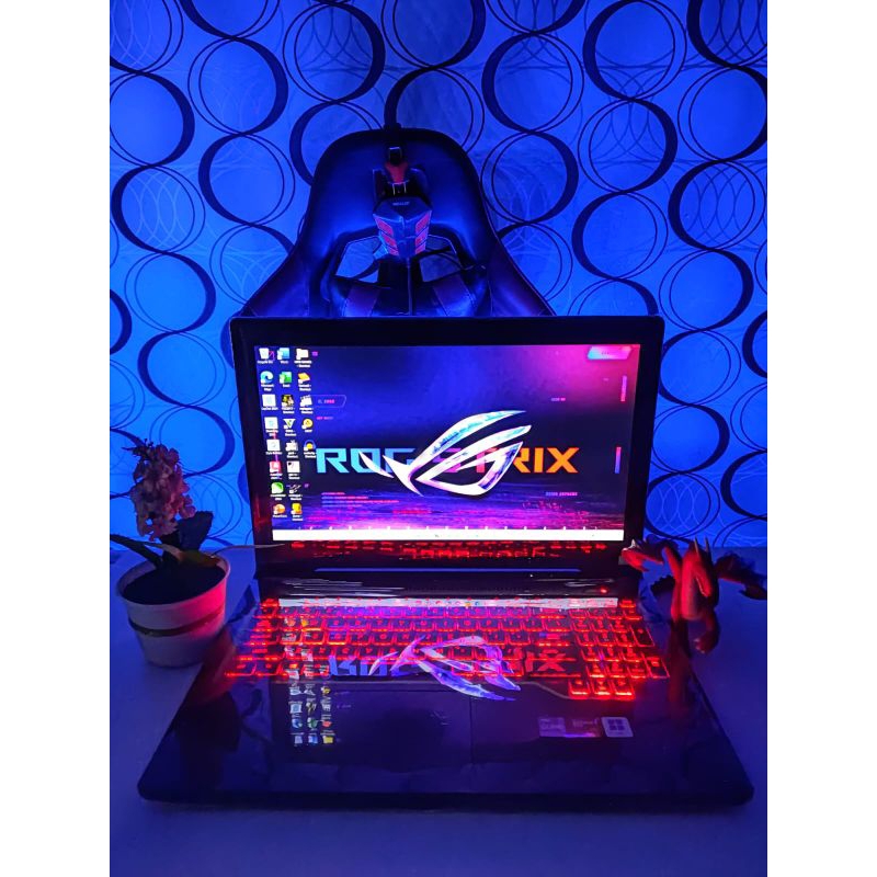[SSD 256GB+HDD 1TB] Laptop Asus ROG GL503VD RAM 16Gb Core i7 NVIDIA GTX DUAL VGA