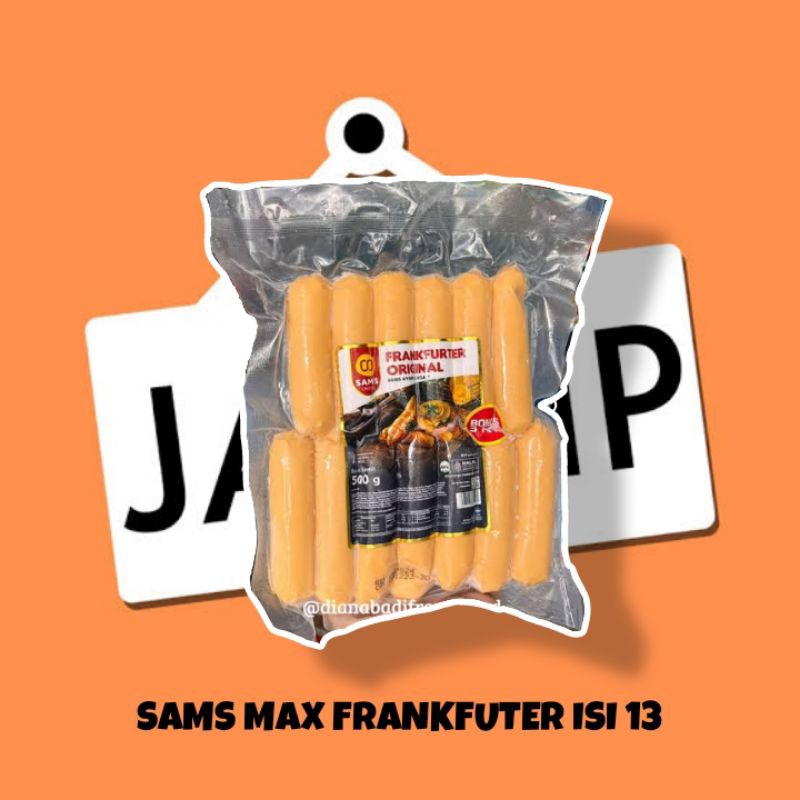 

SAM'S MAX FRANKFUTER ISI 13pc