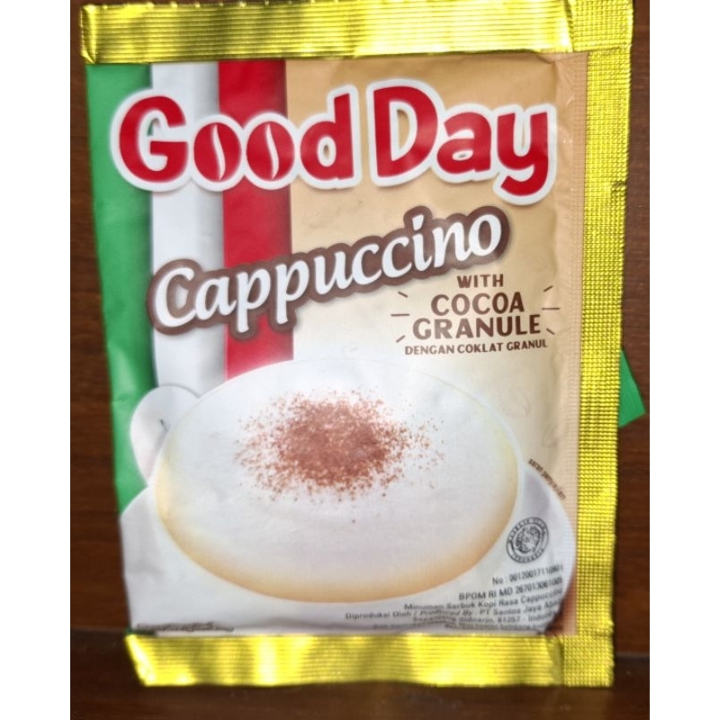 

Kopi Good Day Cappucino 25gr