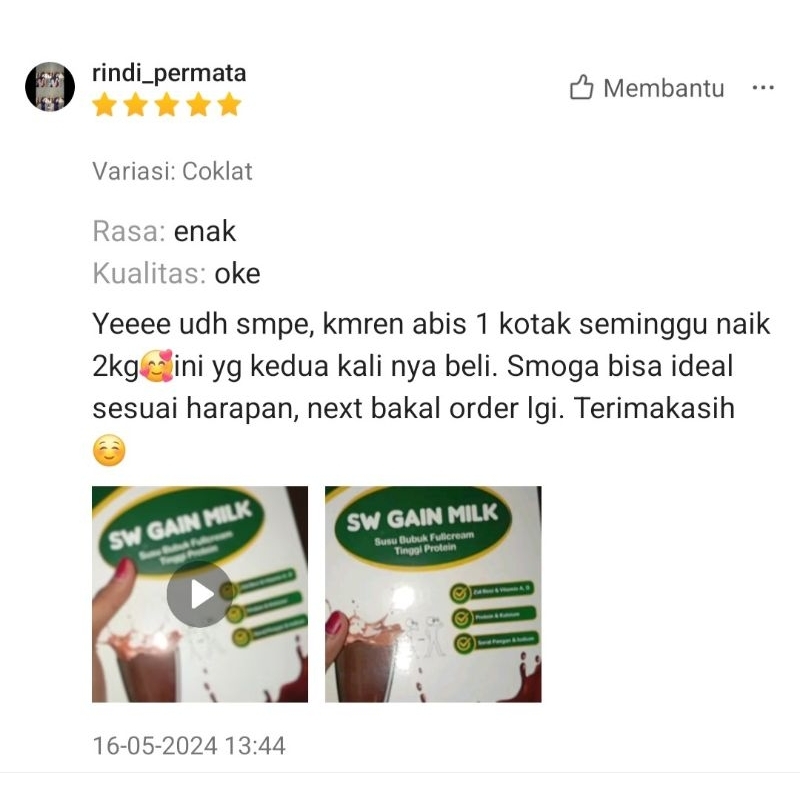 

Korzaln 500Gr/ Susu Penggemuk Badan/Susu Penambah Berat Badan / Super Weight Gain