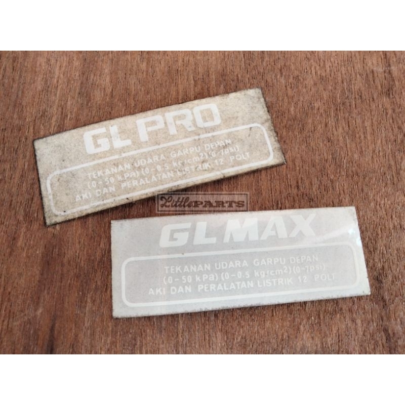 Sticker stiker tangki tengki honda glpro gl pro glmax gl max ori original