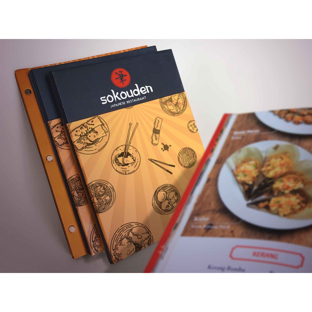 

MENU HARDCOVER BUKU MENU CAFE/RESTO CUSTOM