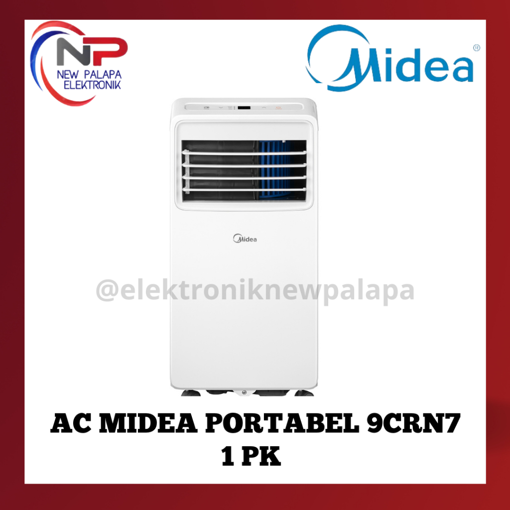 AC Midea 9CRN7 Portabel 1PK - AC Midea portabel 1pk . Tersedia roda bisa berpindah tempat