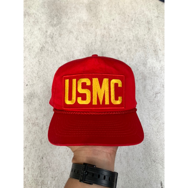 Vintage Rope Hat USMC