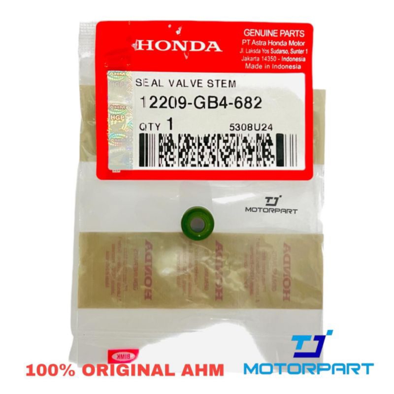 AHM Seal Klep Grand, Karisma, Supra X, Supra X 125, Beat 12209-GB4-682 100% Original