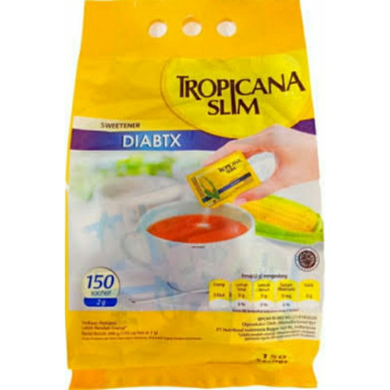 

Gula tropicana slim sachet classic dan diabtx exp 2027