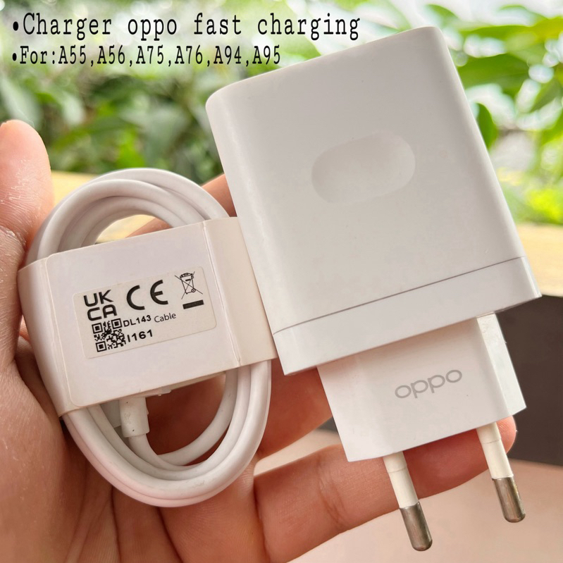 Charger OPPO 33W original Copotan Hp A74 A75 A76