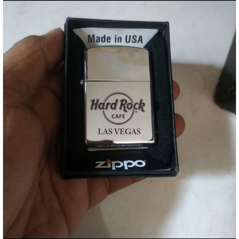 Korek Api Zippo Hard Rock Cafe Limited Free Grafir