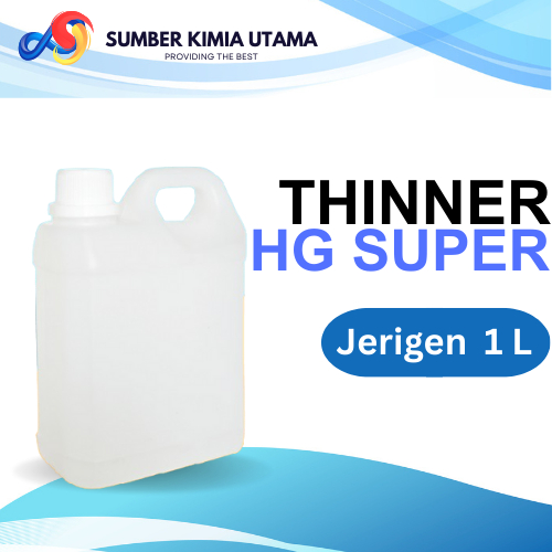 Thinner HG 1 Liter - thinner High Gloss - Thinner serbaguna