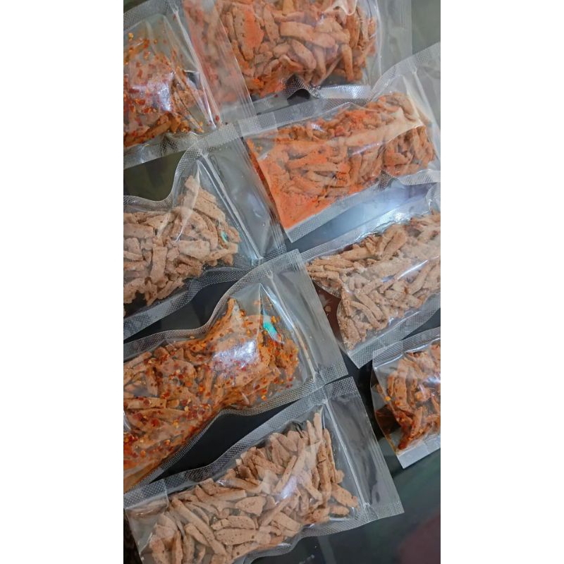 

Basreng 100gr , Pedas Daun jeruk, Original, Balado dan Keju